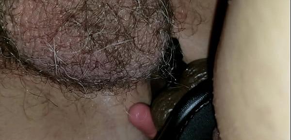  My new toy fills his tight ass POV